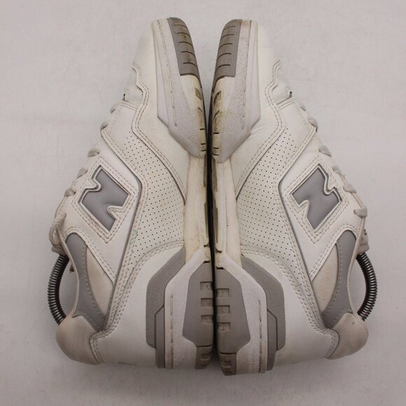 New Balance 550 Women's 9 Men's 7.5 White Grey Rain Cloud Sneakers BBW550BB - Picture 6 of 9